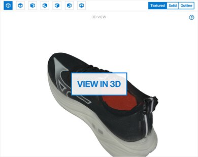 Mizuno Neo Zen 2 3D Model Full Shoe