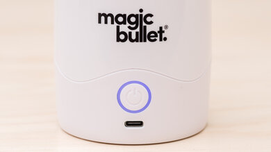 Magic Bullet Portable Blender Control Panel