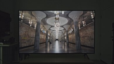 LG QNED85T HDR Hallway Photo