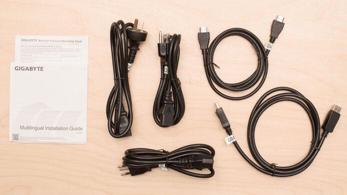 Gigabyte G34WQC In The Box Picture