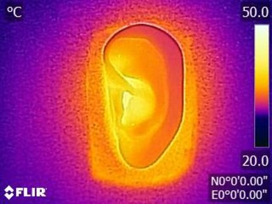Bose SoundTrue Around-Ear II Breathability After Picture