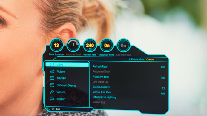 Samsung Odyssey Neo G9/G95NA S49AG95 OSD Picture