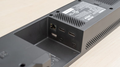 Yamaha YAS-408 Physical inputs bar photo 2