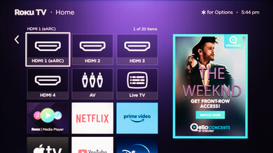 Roku Plus Series QLED Ads Picture