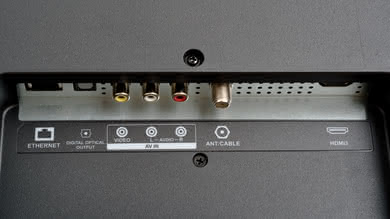 Insignia Fire TV Edition 4k Rear Inputs Picture
