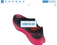 Saucony Endorphin Pro 5 3D Model Full Shoe