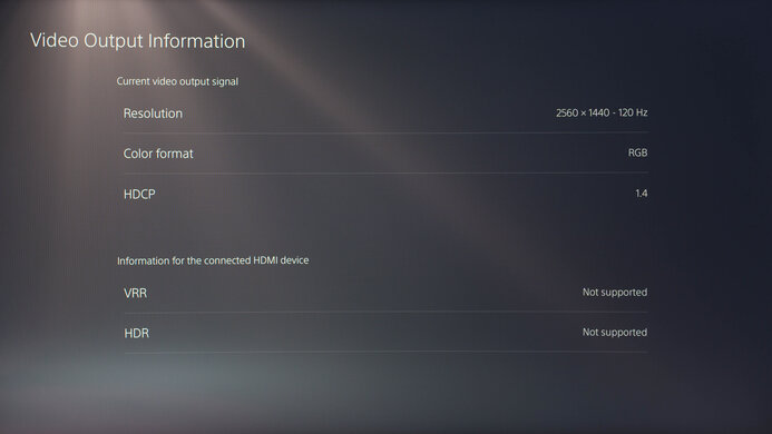 Dell S2722DGM PS5 Compatibility Photo