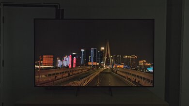 LG QNED85A HDR Cityscape Photo