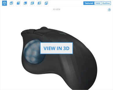 Logitech ERGO M575 3D Model