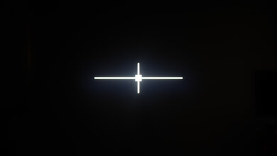 TCL R745 QLED Black Uniformity Picture with Local Dimming