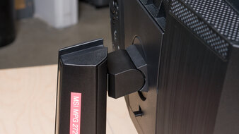 MSI MPG 272URX QD-OLED Ergonomics Picture