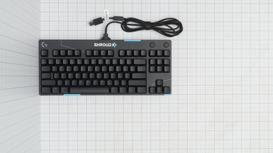 Logitech G PRO X Keyboard Top Picture