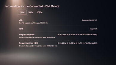 Samsung S95D OLED PS5 Screenshot