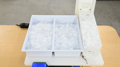 Samsung RF32CG5400SR Full Ice Cube Tray Photo