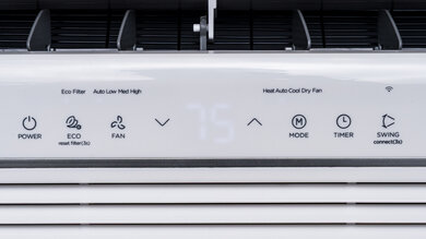 Midea MAW12HV1CWT Controls Picture