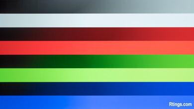 Sony A8H OLED Gradient Picture