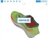 HOKA Cielo X1 3.0 3D Model Full Shoe