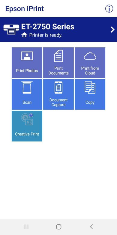 Epson Expression ET-2750 App Printscreen