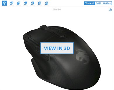 ROCCAT Kone XP Air 3D Model
