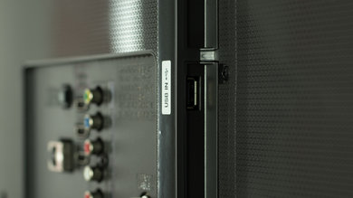 LG UF6800 Side Inputs Picture