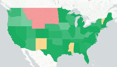 LG LRFLC2706S Authorized Service Coverage Map