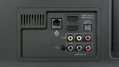 Sharp N7000U Rear Inputs Picture