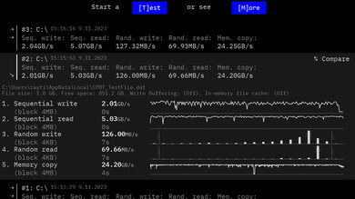 Dell Alienware m16 R1 (2023) Storage Performance Image