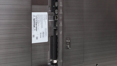 Samsung Q60C [Q60, Q60CD] QLED Side Inputs Picture