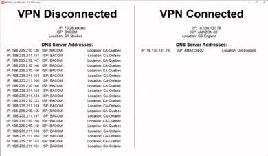 Norton VPN IPLEAK.net Screenshot