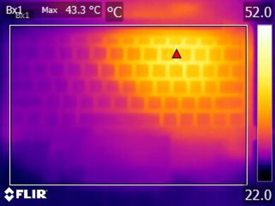 HP Stream 11 (2021) Keyboard Temps Picture