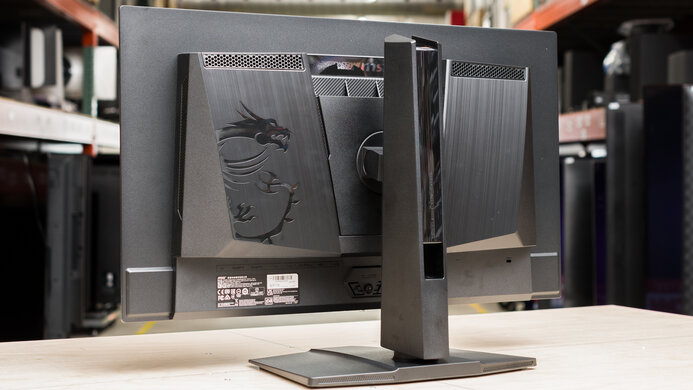 MSI MPG 271QRX QD-OLED Back Picture