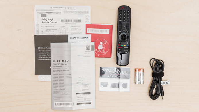 LG C4 42 OLED In The Box Picture