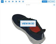 Altra Experience Flow 2 3D Model Full Shoe