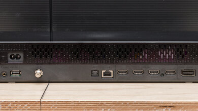 Samsung The Frame 2024 QLED Rear Inputs Picture