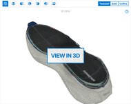 Salomon Aero Glide 4 3D Model Internal