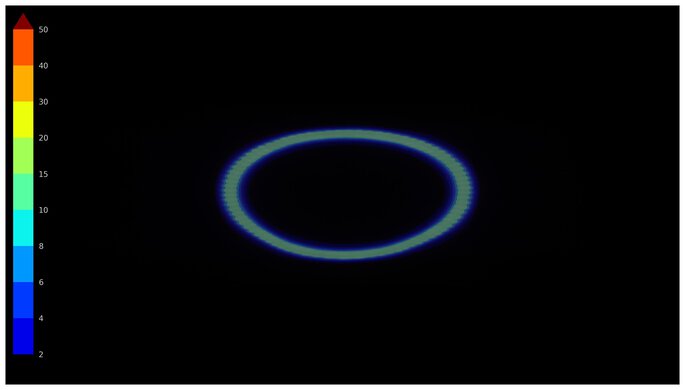 Samsung Odyssey OLED G9/G95SC S49CG95 Total Reflection Ring Light Picture