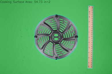 Chefman TurboFry RJ38-5-T Surface Area Picture