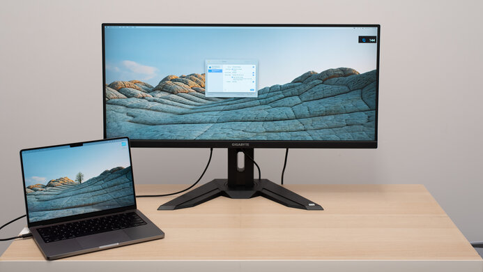 Gigabyte M34WQ Display Picture