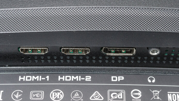 Gigabyte GS27QC Inputs 1