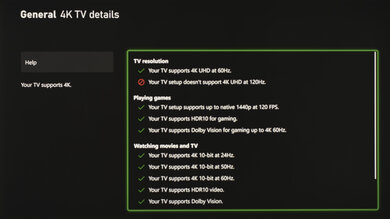 Hisense QD7QF Xbox Series X Screenshot