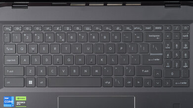 MSI Summit E16 Flip (2023) Keyboard Photo