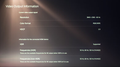 Vizio P Series Quantum X 2020 PS5 Screenshot
