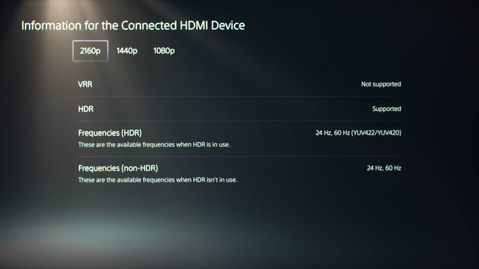 Gigabyte M27Q (rev. 2.0) PS5 Compatibility Photo