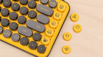 Logitech POP Keys Mechanical Wireless Keyboard (Blast Yellow