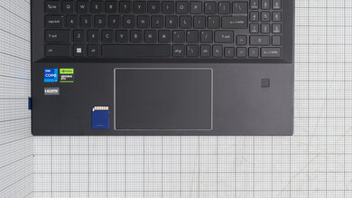 MSI Summit E16 Flip (2023) Touchpad Photo