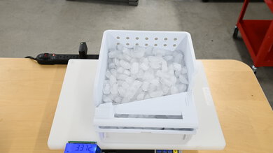 GE Profile PGE29BYTFS Full Ice Cube Tray Photo