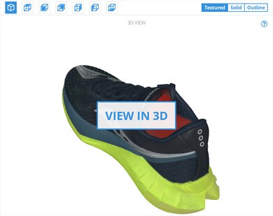 Saucony Endorphin Pro 4 3D Model Full Shoe