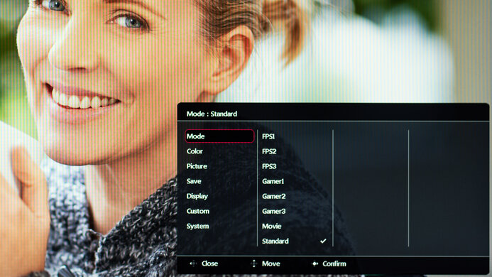 BenQ ZOWIE XL2546X OSD Picture