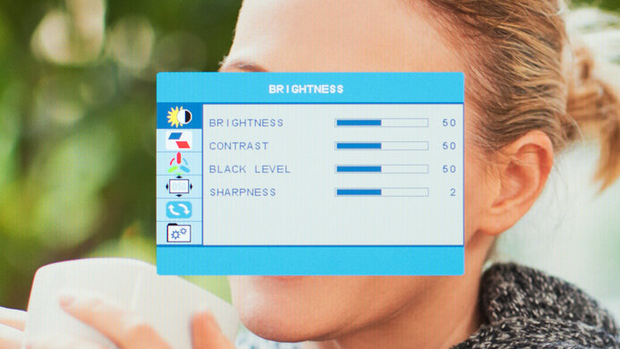 Lepow Z1 Gamut OSD Picture