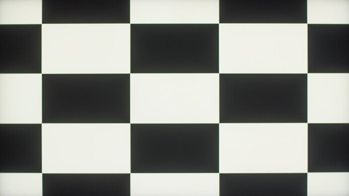 Samsung 43 QN90B QLED Checkerboard Picture